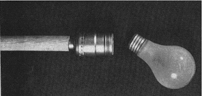 A light bulb recovered from the colorectum.